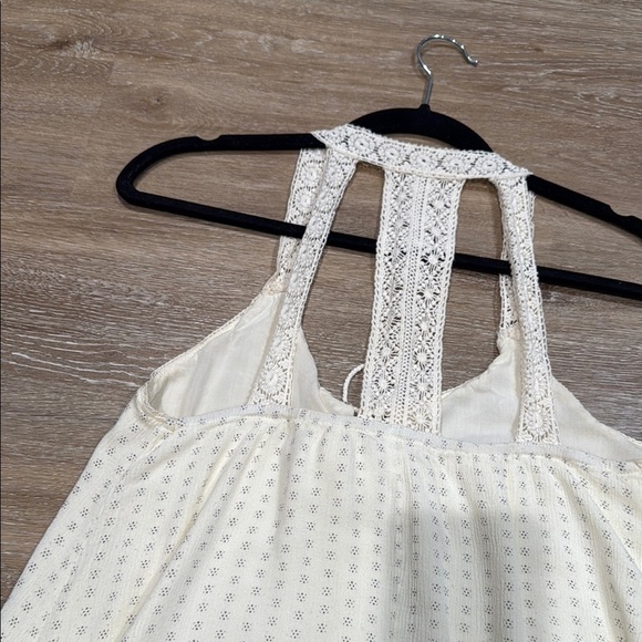 ILLA ILLA Size Small Cream Midi Dress - Picture 4 of 14